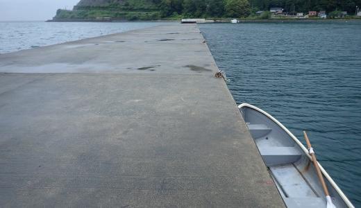 敦賀赤崎海岸の沖堤防で小物釣り！外道に苦戦するも魚影は濃い