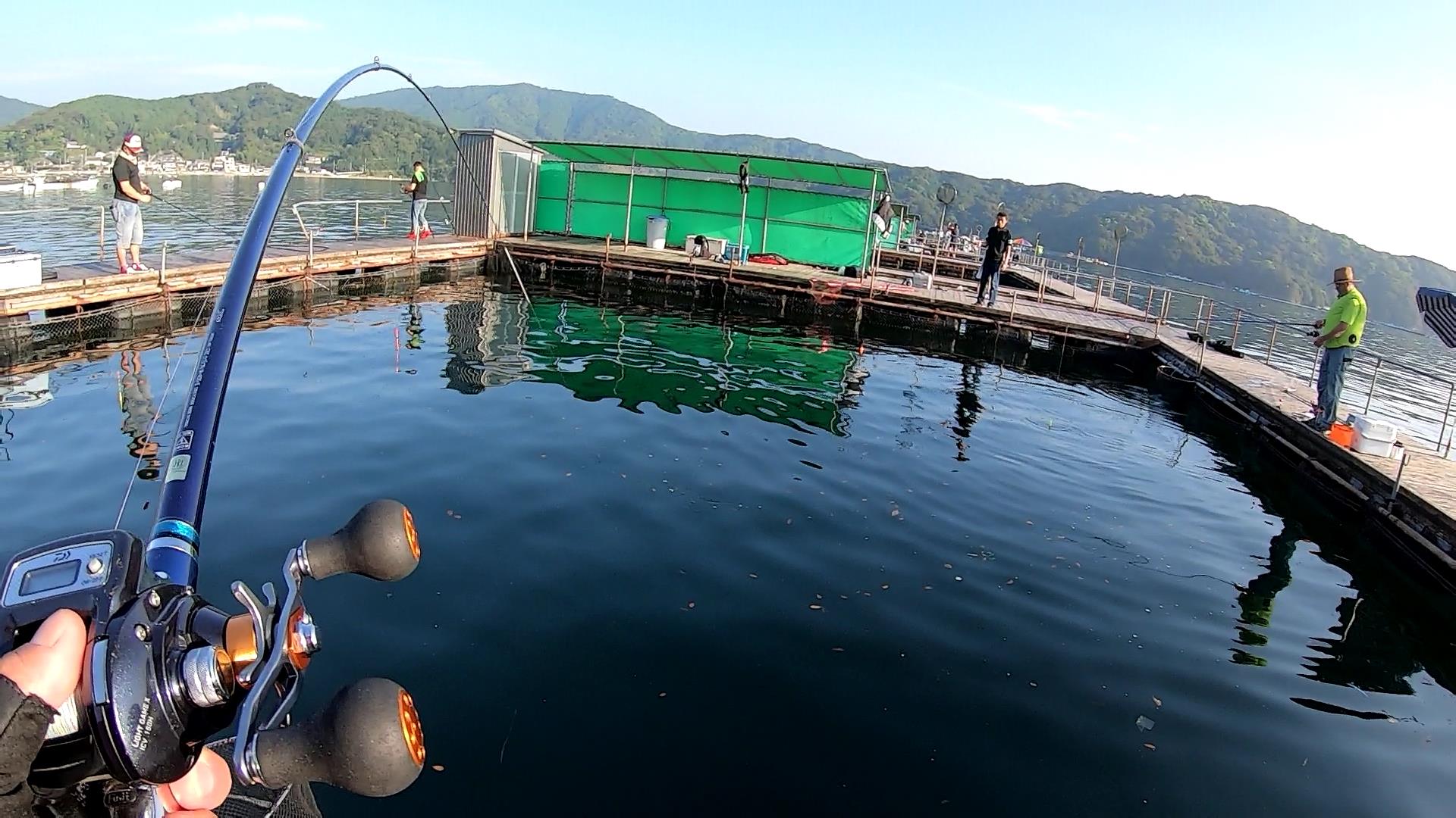 青物が表層で釣れるタイミングの見極め 海上釣堀辨屋 釣りおじさんの釣りネタ帳